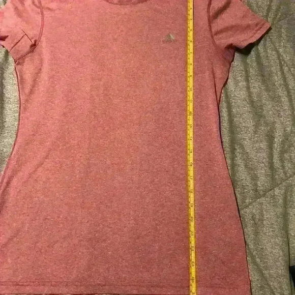 Adidas Climalite Mauve Tee Size Medium - Picture 7 of 9